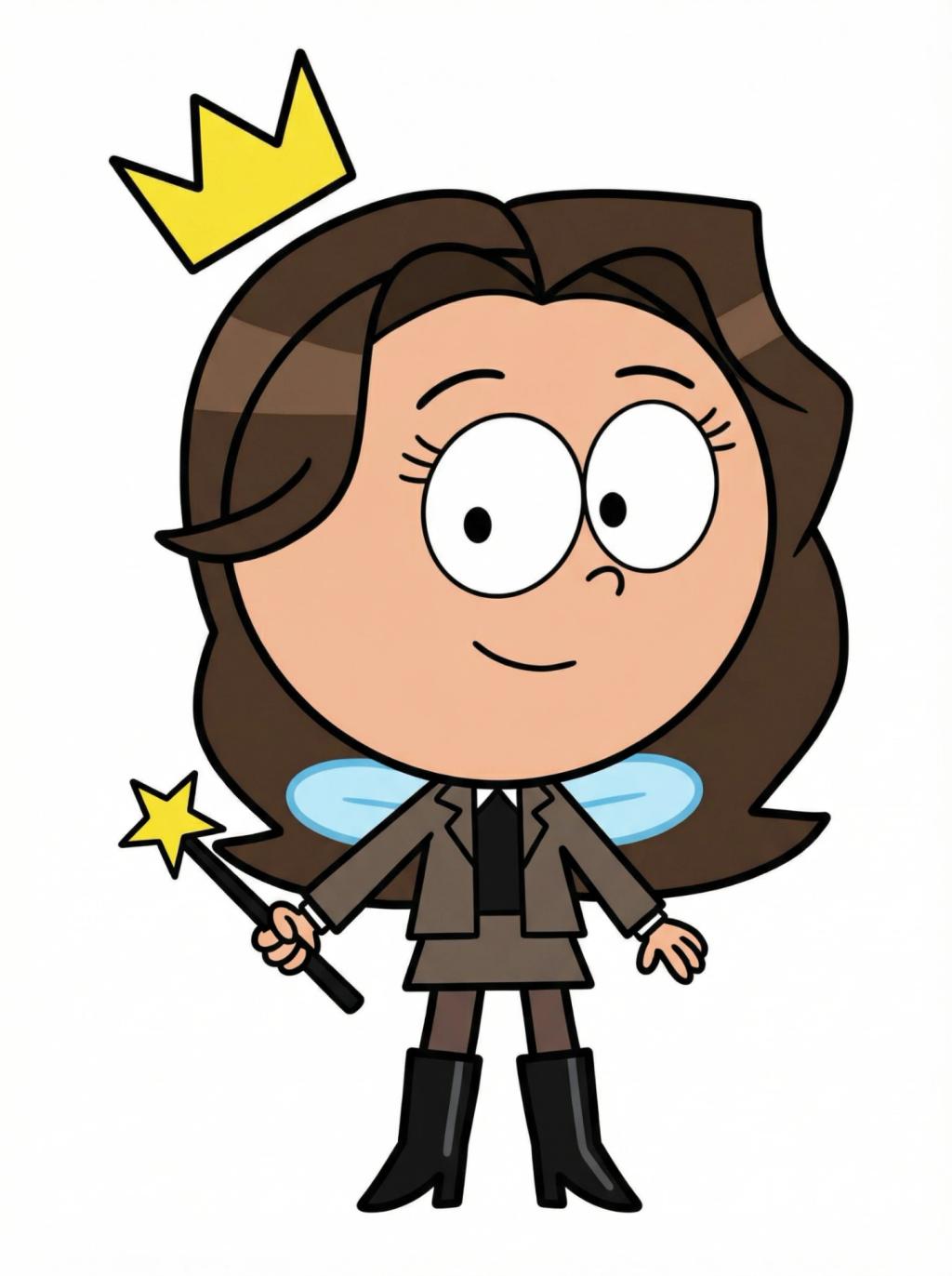 Fairly OddParents TV Show Character Transformation AI generated image example