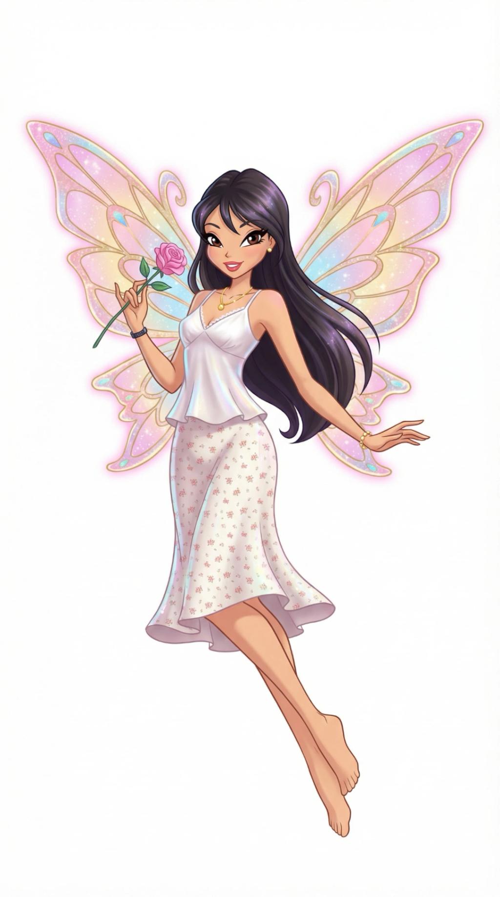 Enchantix Winx Fairy Character Transformation AI generated image example