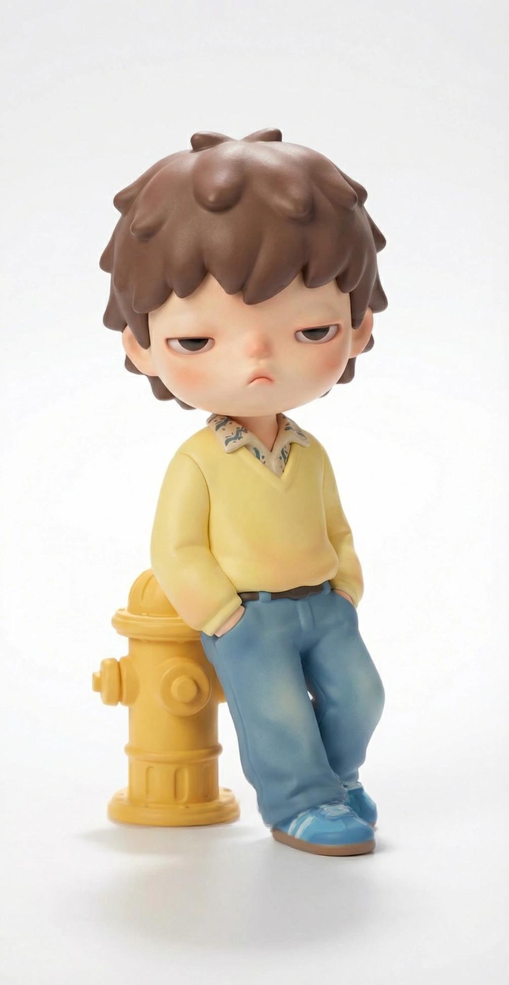 Hirono (POP MART) Collectible Figure Transformation AI generated image example