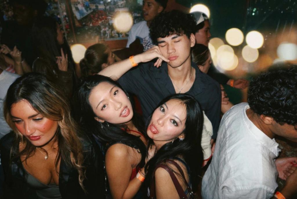 Flash Bokeh Blur Effect AI generated image example