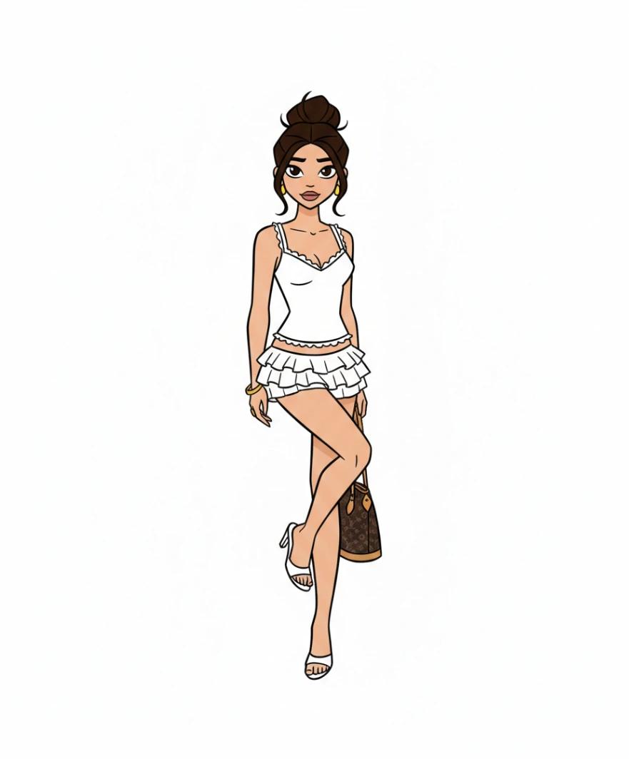 Totally Spies! Cartoon Character Transformation AI generated image example