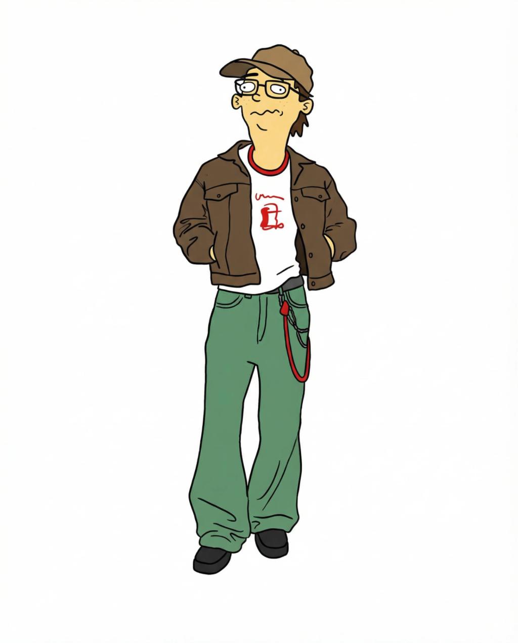 Ed, Edd n Eddy Cartoon Character Transformation AI generated image example