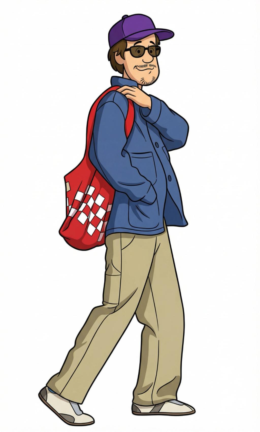 “What’s New, Scooby-Doo?” (2002–2006) Cartoon Style Character Transformation AI generated image example