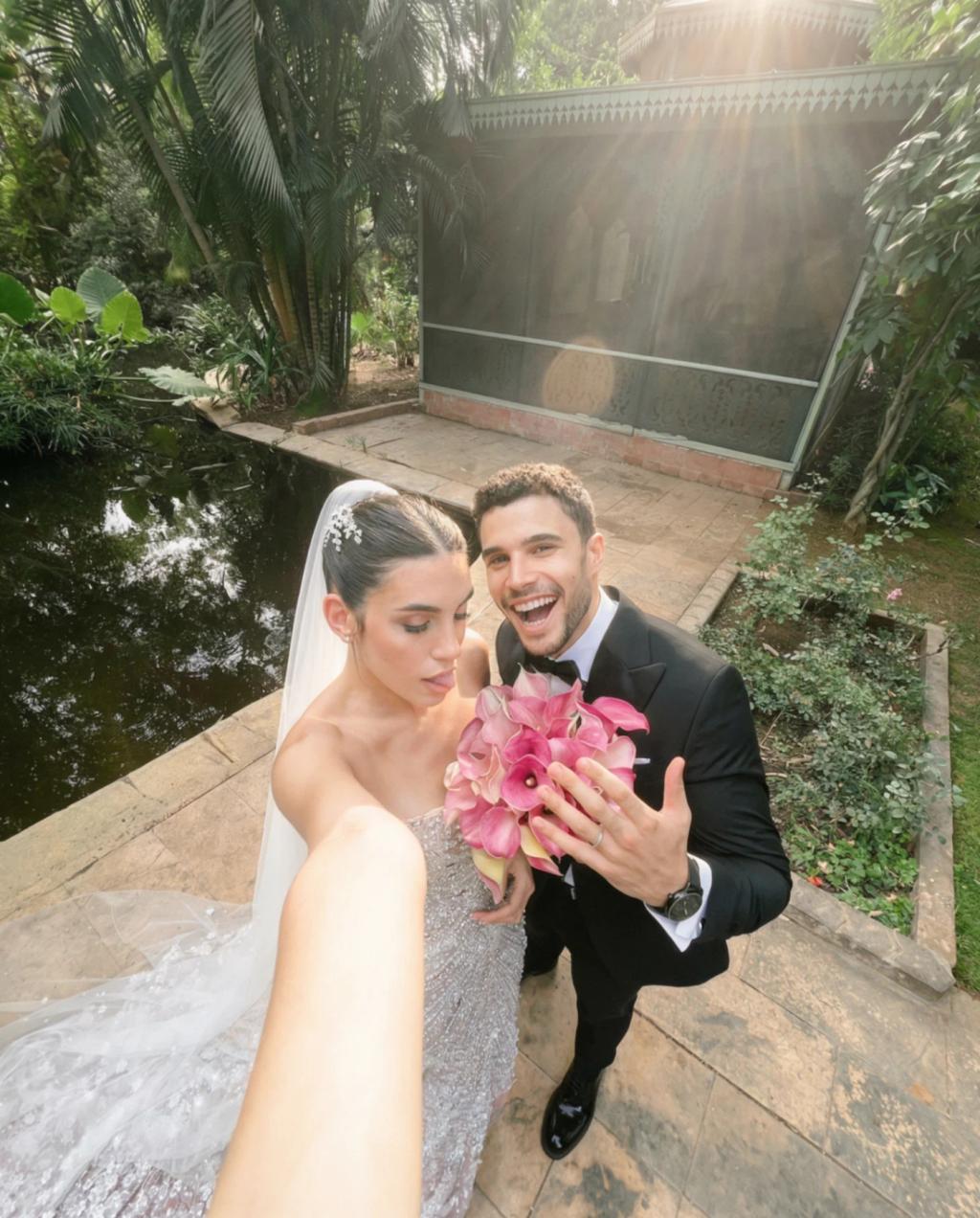 Ethereal Wedding Style Lighting Effect Filter AI generated image example