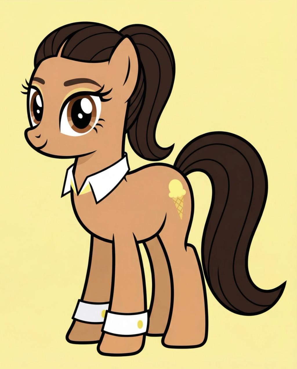 My Little Pony Transformation AI generated image example