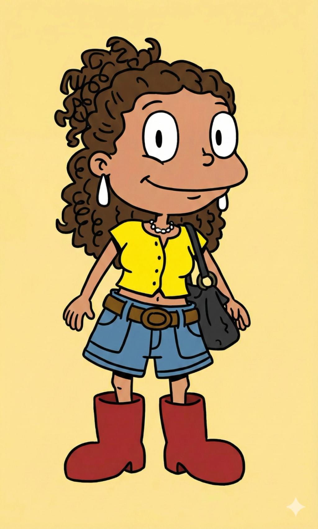 Rugrats Cartoon Character Transformation AI generated image example