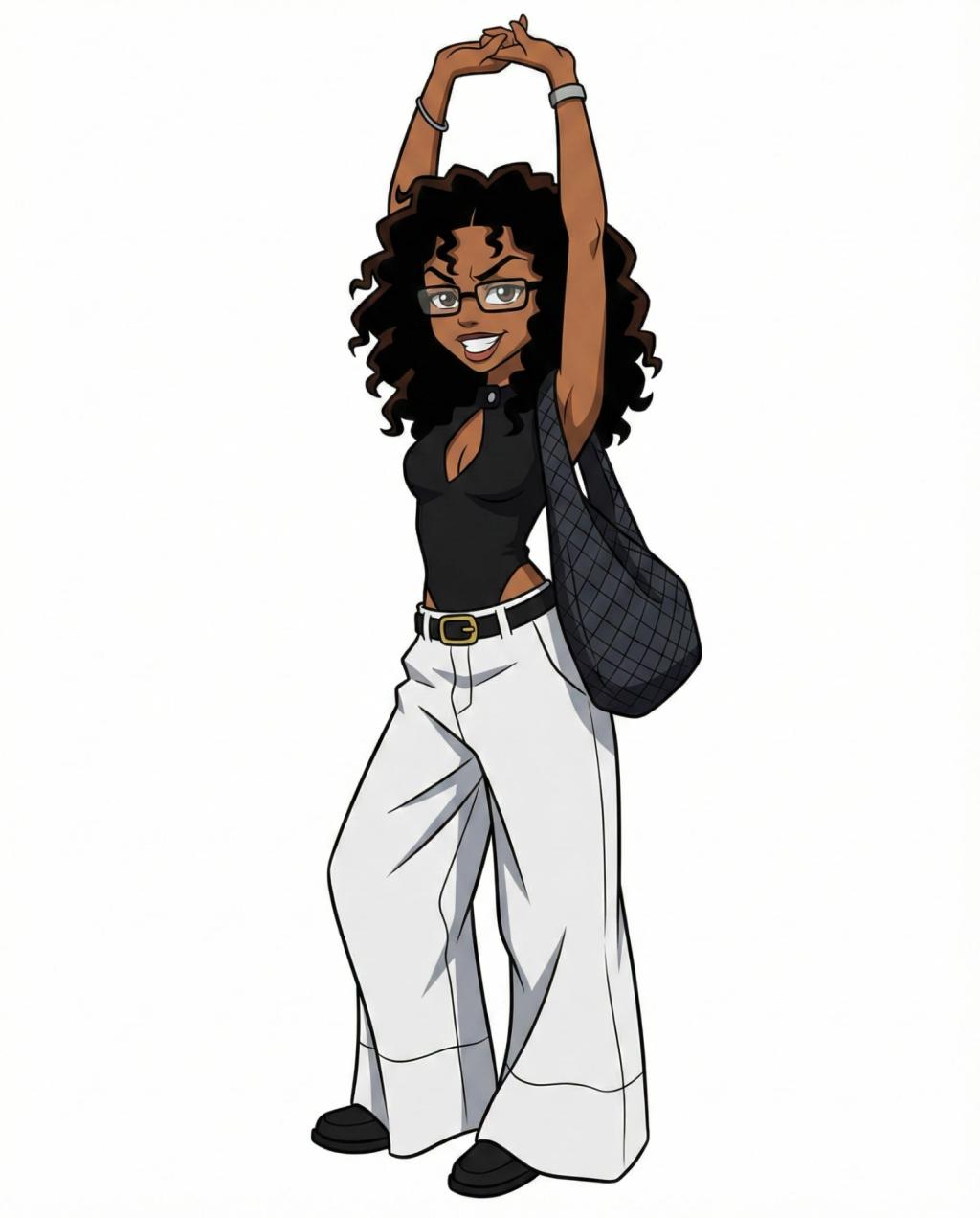 The Boondocks Cartoon Character Transformation AI generated image example