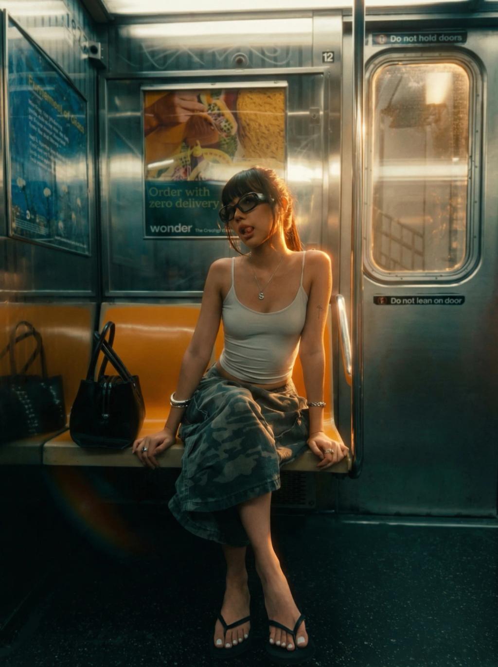 Main Character Energy Cinematic Effect Filter AI generated image example