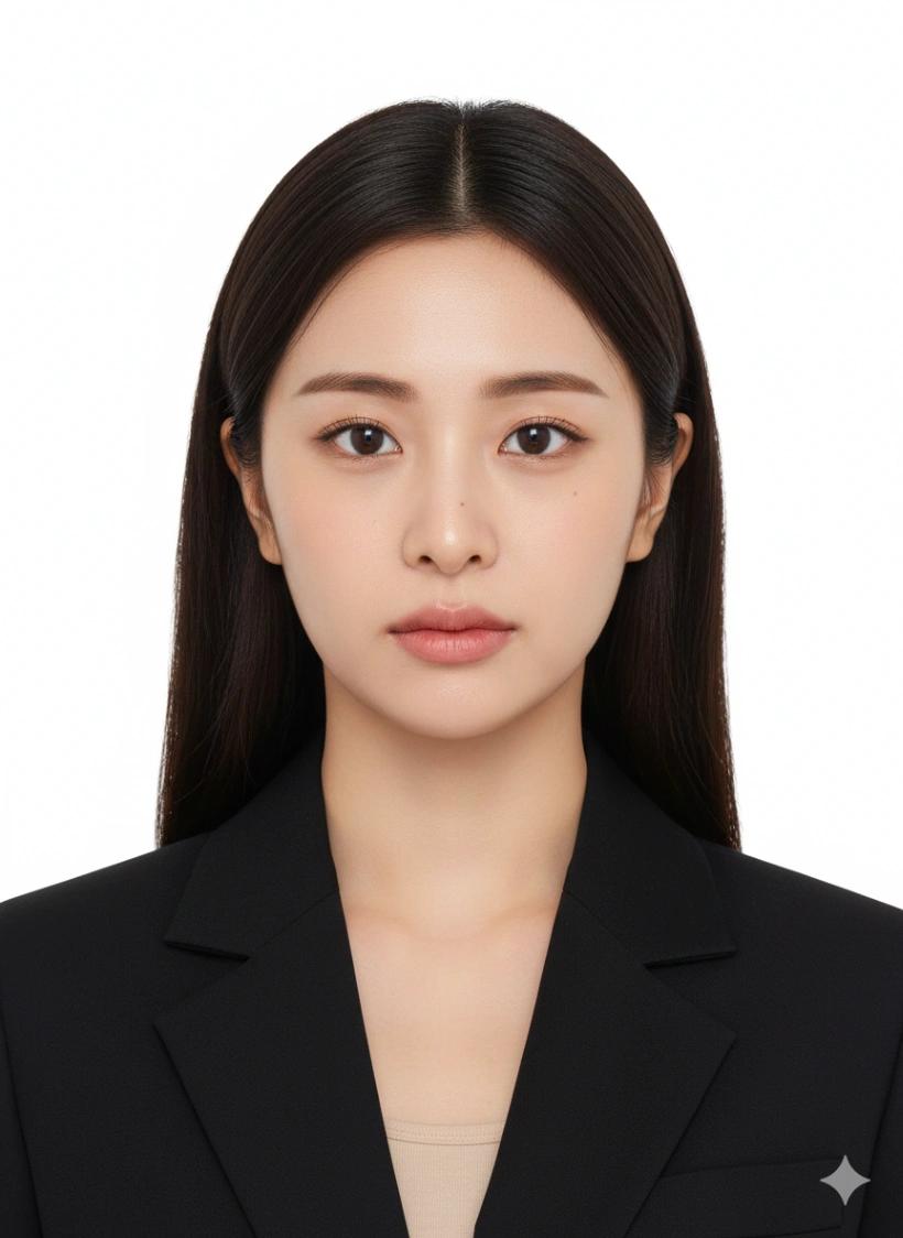 Formally Dressed Korean Official ID Photo AI generated image example