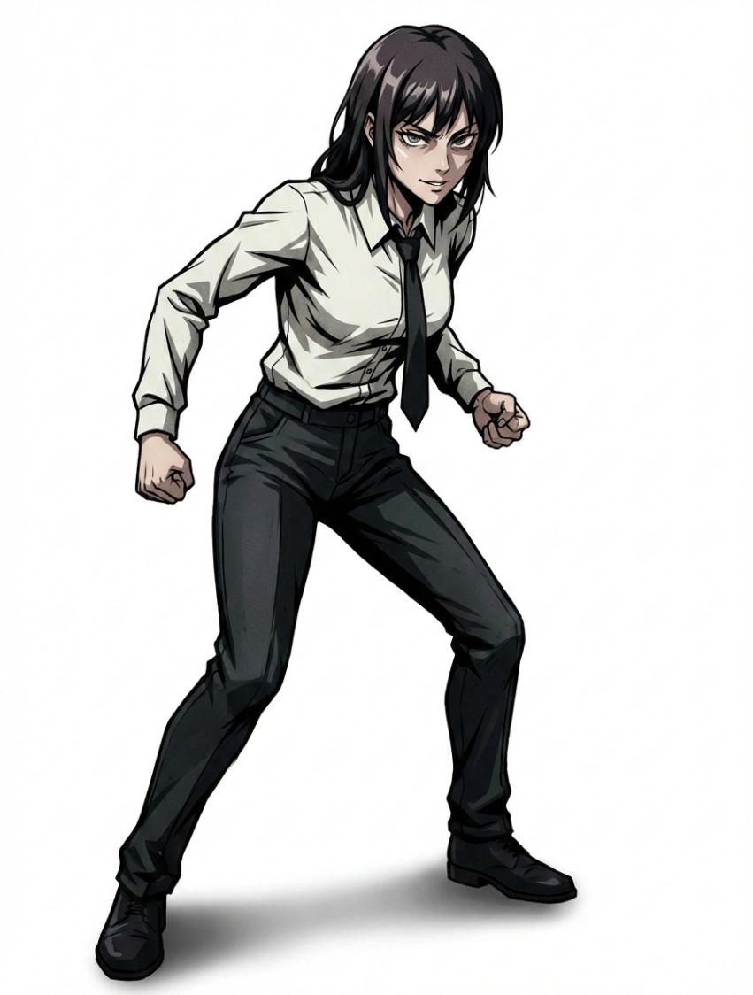 Chainsaw Man Anime Character AI generated image example