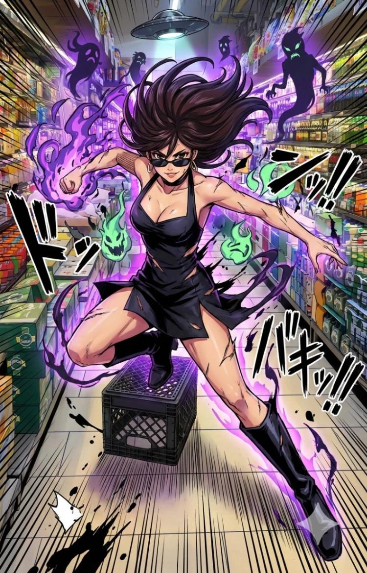 Dandadan (ダンダダン) Anime Character Transformation AI generated image example