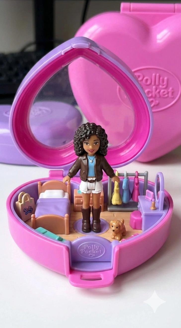 Polly Pocket Doll AI generated image example