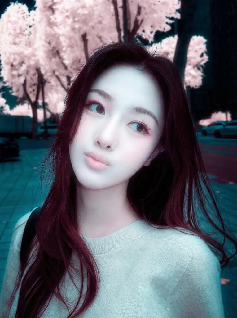 Infrared Photography AI generated image example