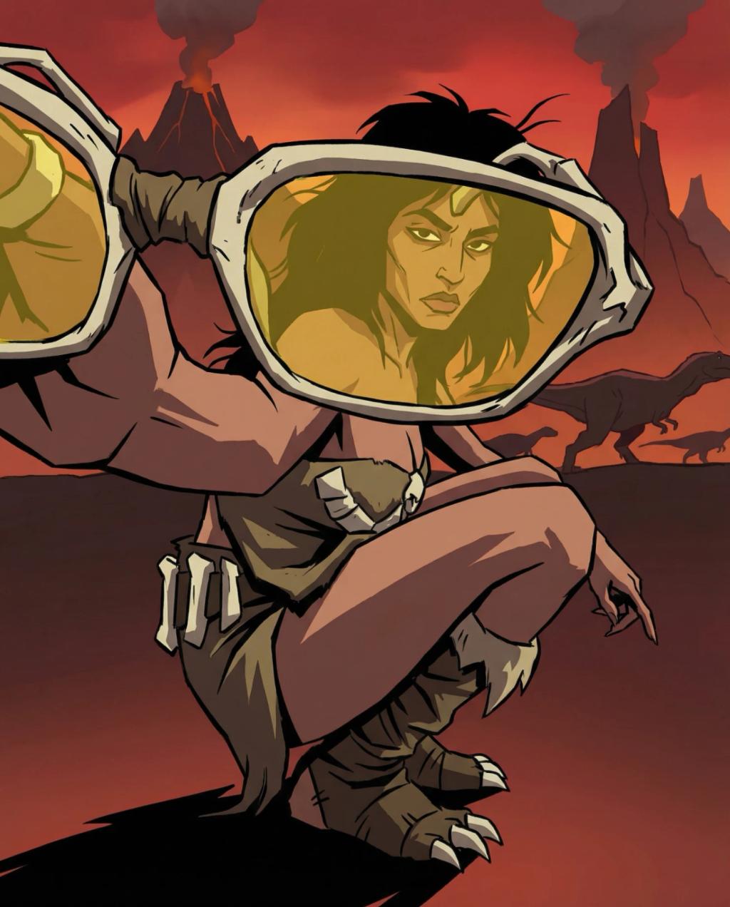 Primal (Genndy Tartakovsky) Character AI generated image example