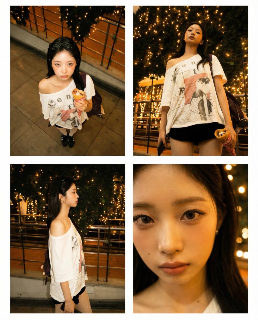 Camera Angle Grid (4 Views) AI generated image example