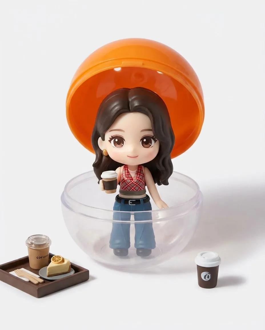 Gashapon Capsule Character AI generated image example