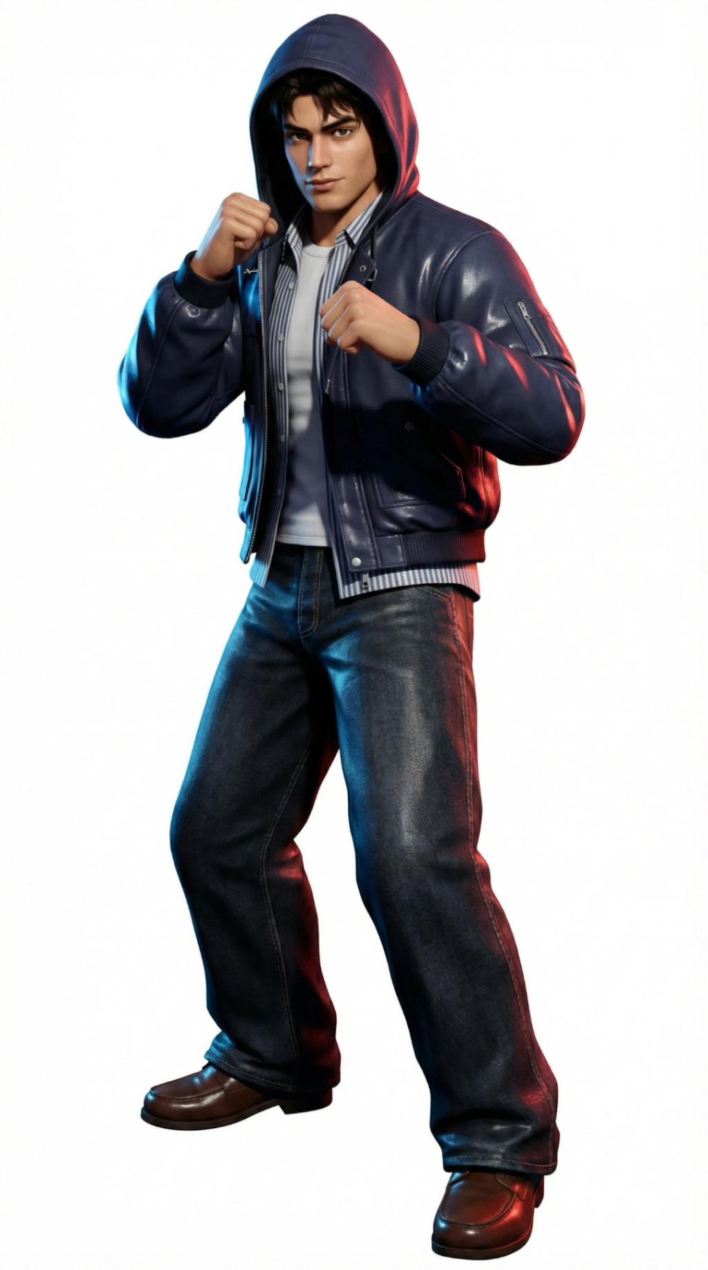 Tekken 5 Game Character Transformation AI generated image example