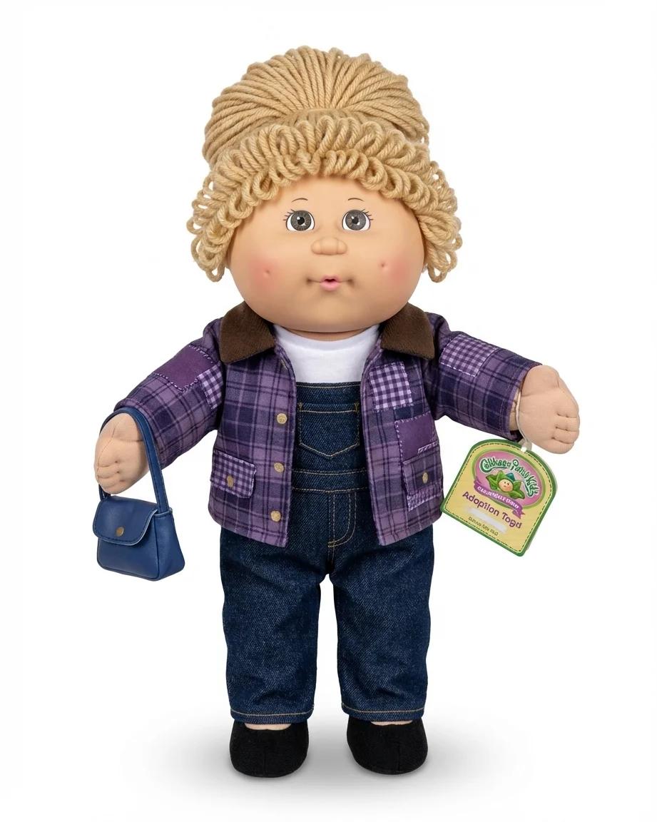 Cabbage Patch Kids Doll AI generated image example