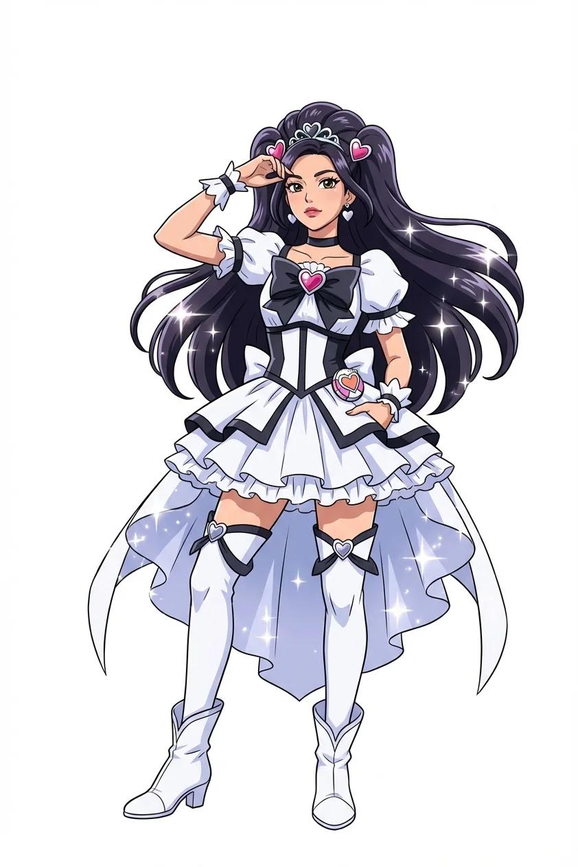 Pretty Cure (PreCure) Character AI generated image example