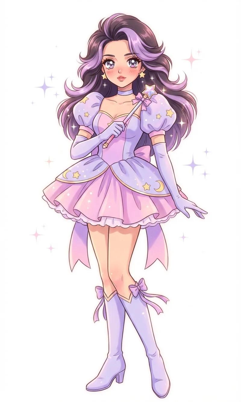 Creamy Mami Character AI generated image example