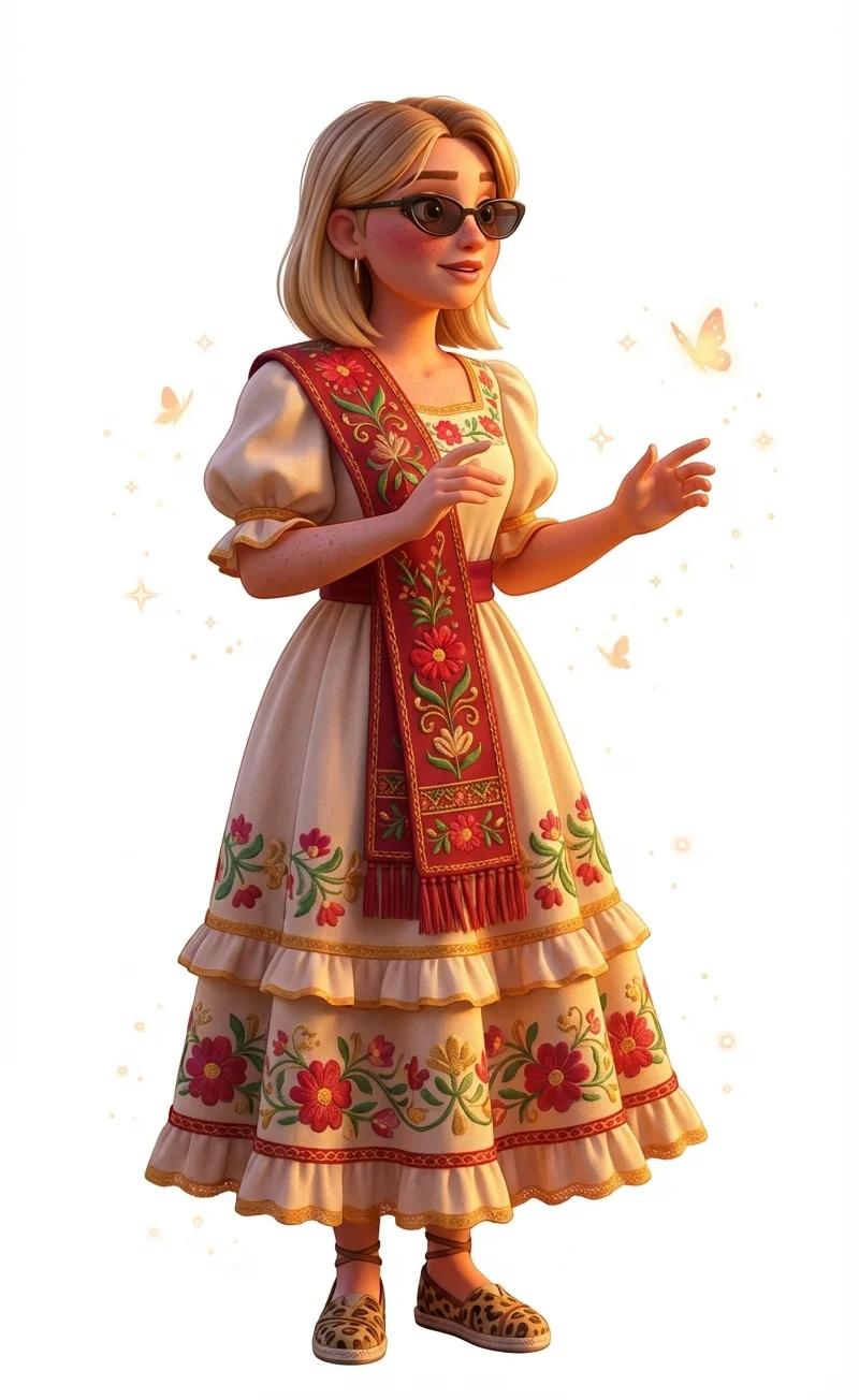 Encanto Madrigal Character AI generated image example