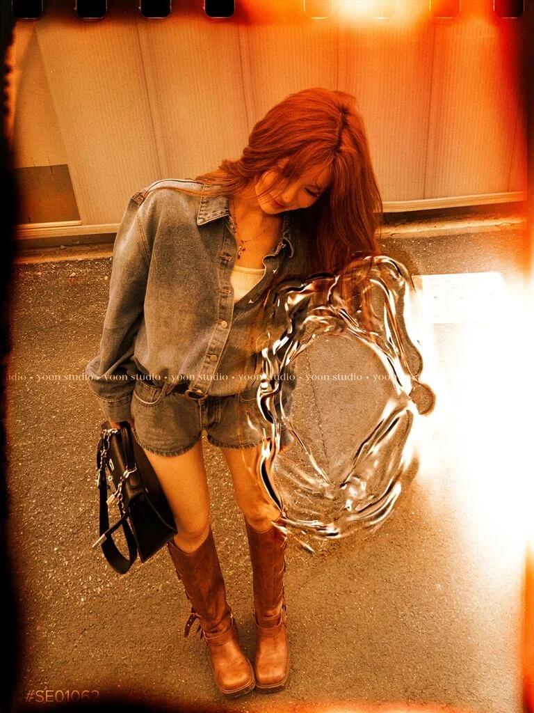 Film Burn Light Leak Overlay AI generated image example