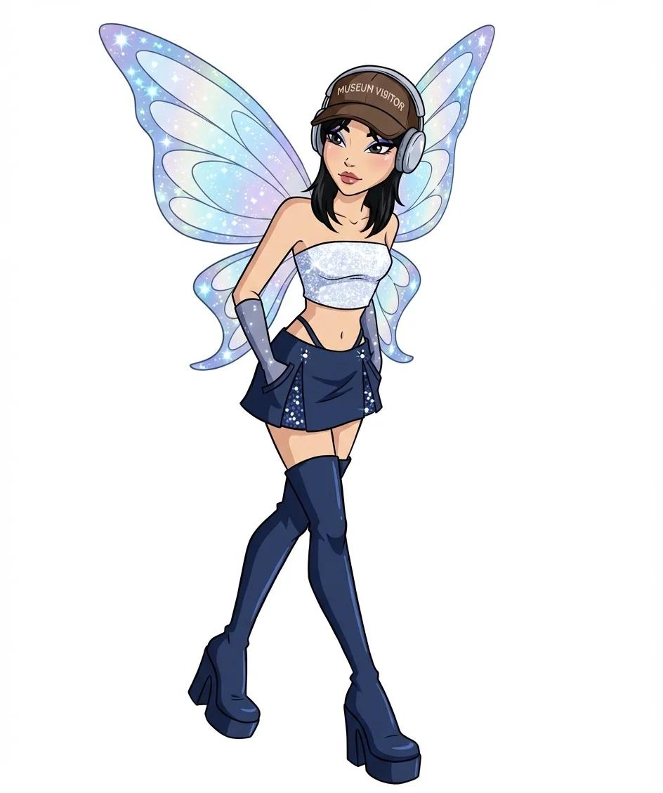 Winx Club Season 1-3 2D Character AI generated image example