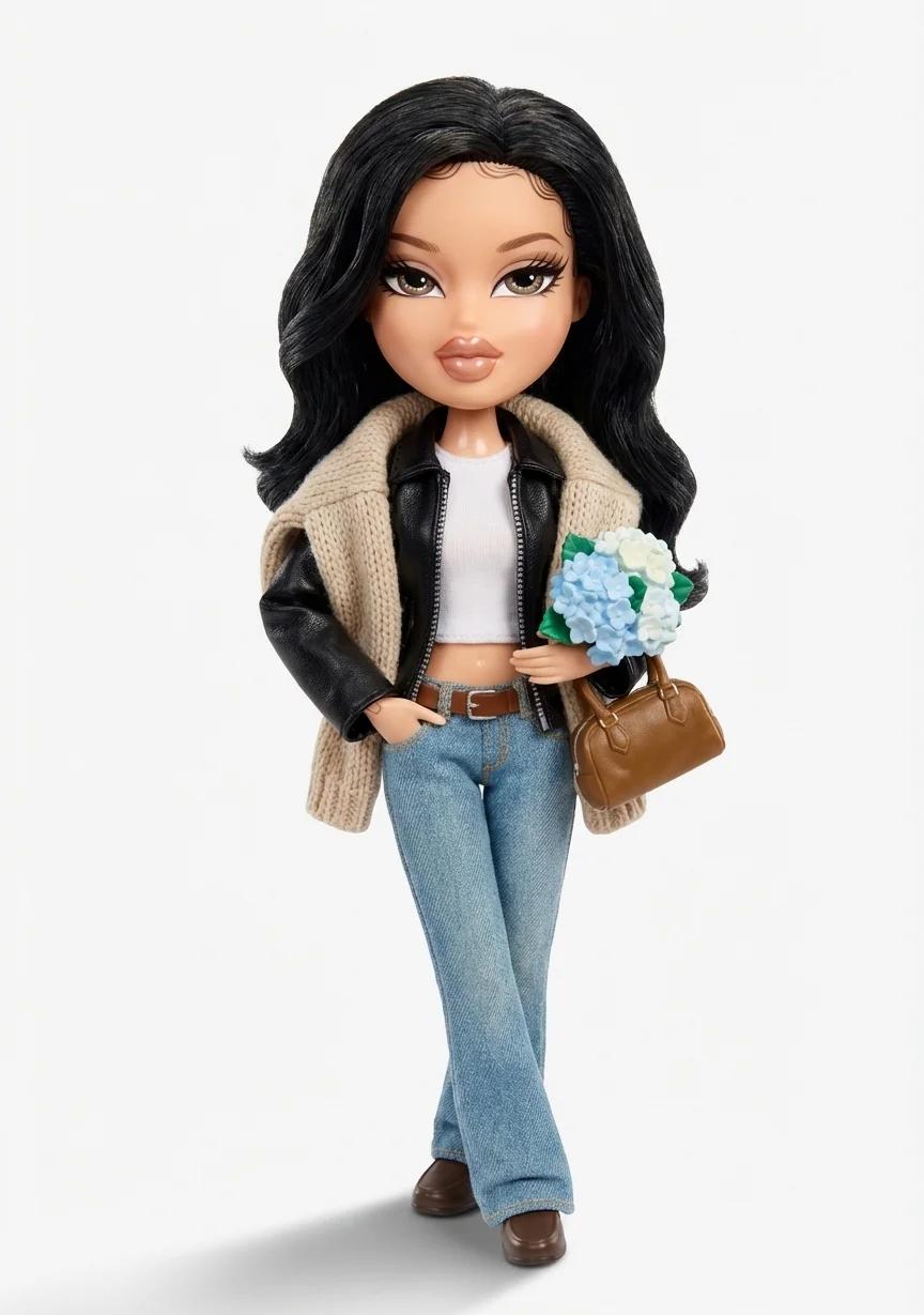 Bratz Doll Figure Transformation AI generated image example