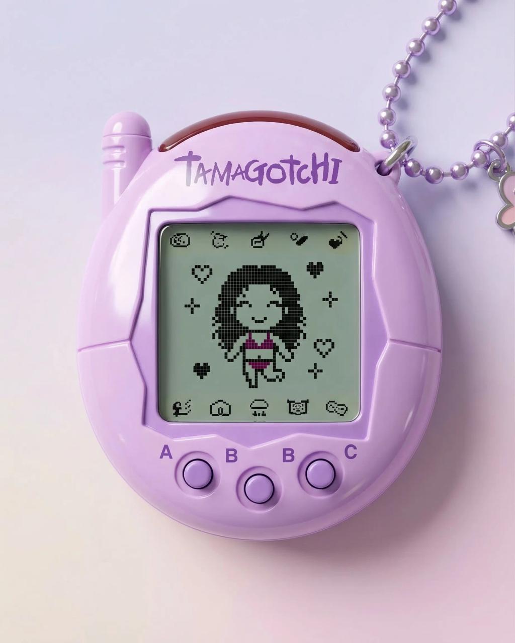 Tamagotchi Screen Character AI generated image example