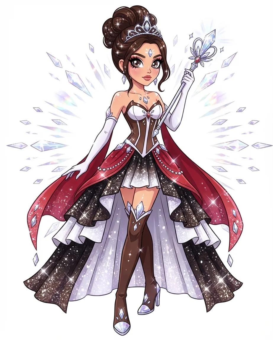 LoliRock Magical Princess Character AI generated image example