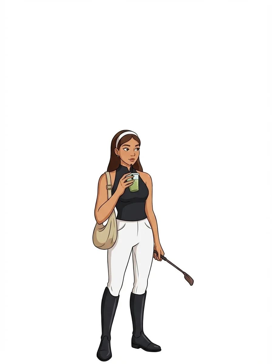 Horseland Cartoon Character AI generated image example
