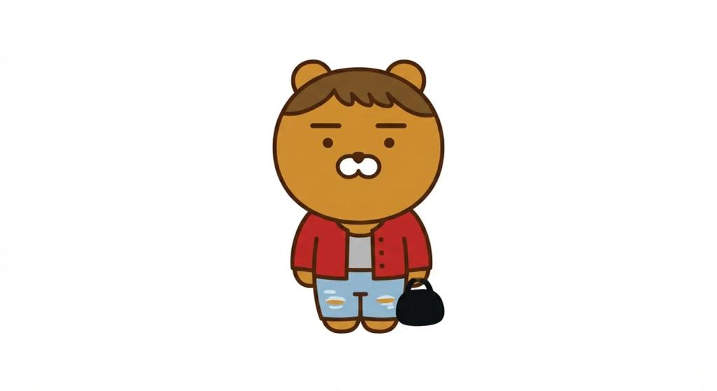 Kakao Friends Character AI generated image example