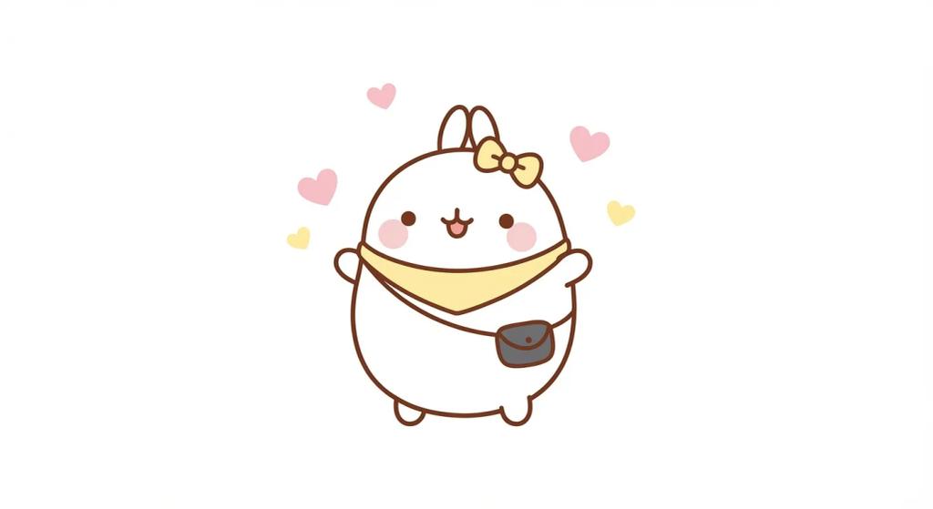 Molang Character AI generated image example