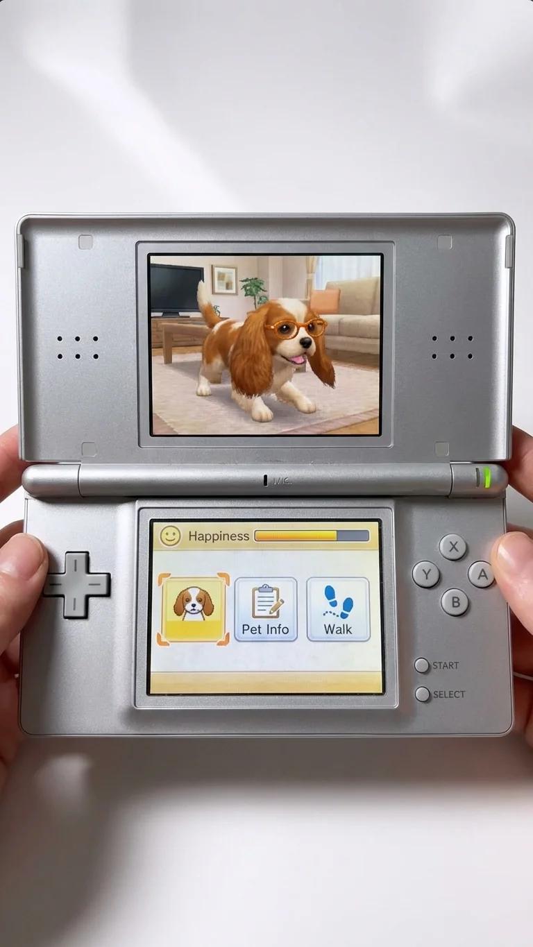 Nintendogs DS Screen Pet AI generated image example