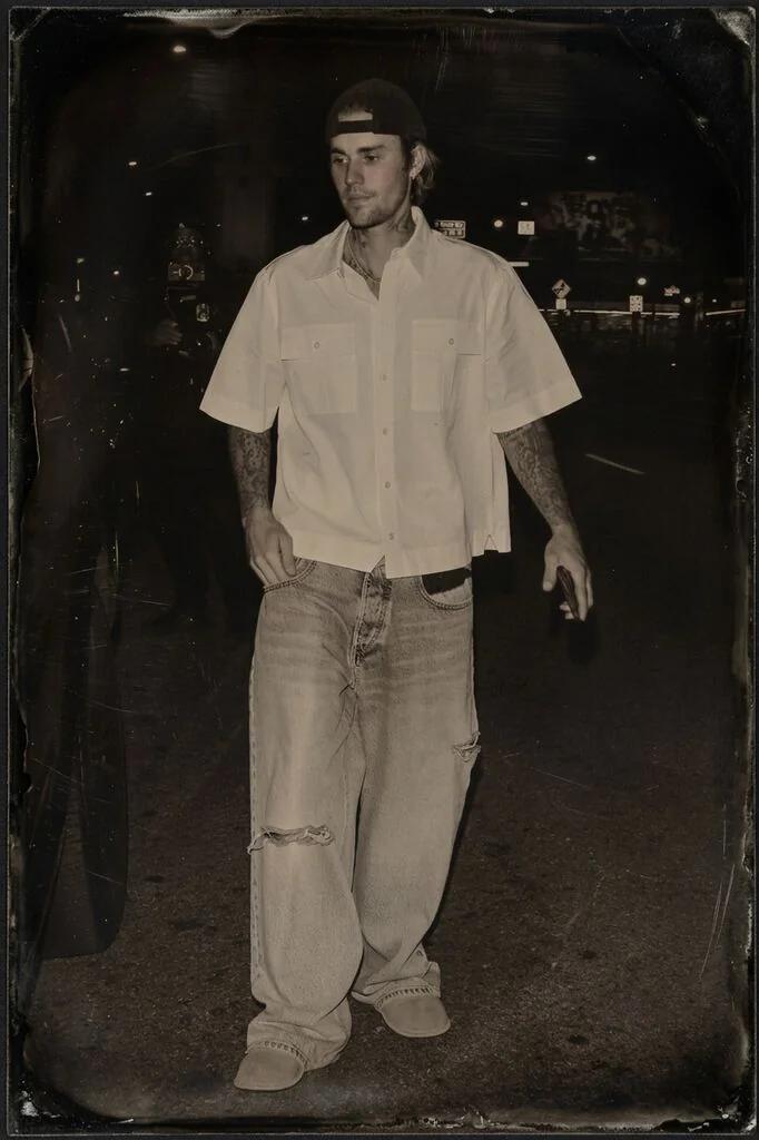 Victorian Tintype Wet Plate Portrait AI generated image example