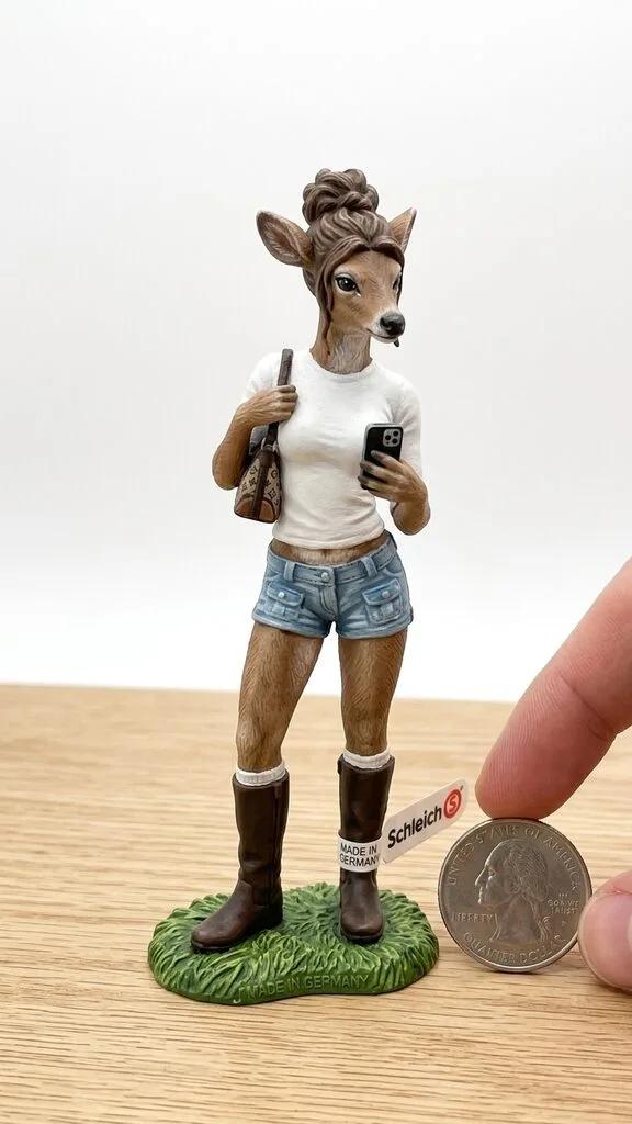 Schleich Animal Figurine Collection AI generated image example