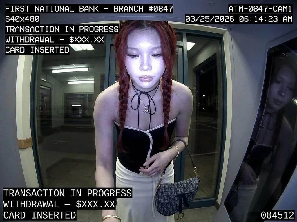 ATM Security Camera Footage AI generated image example