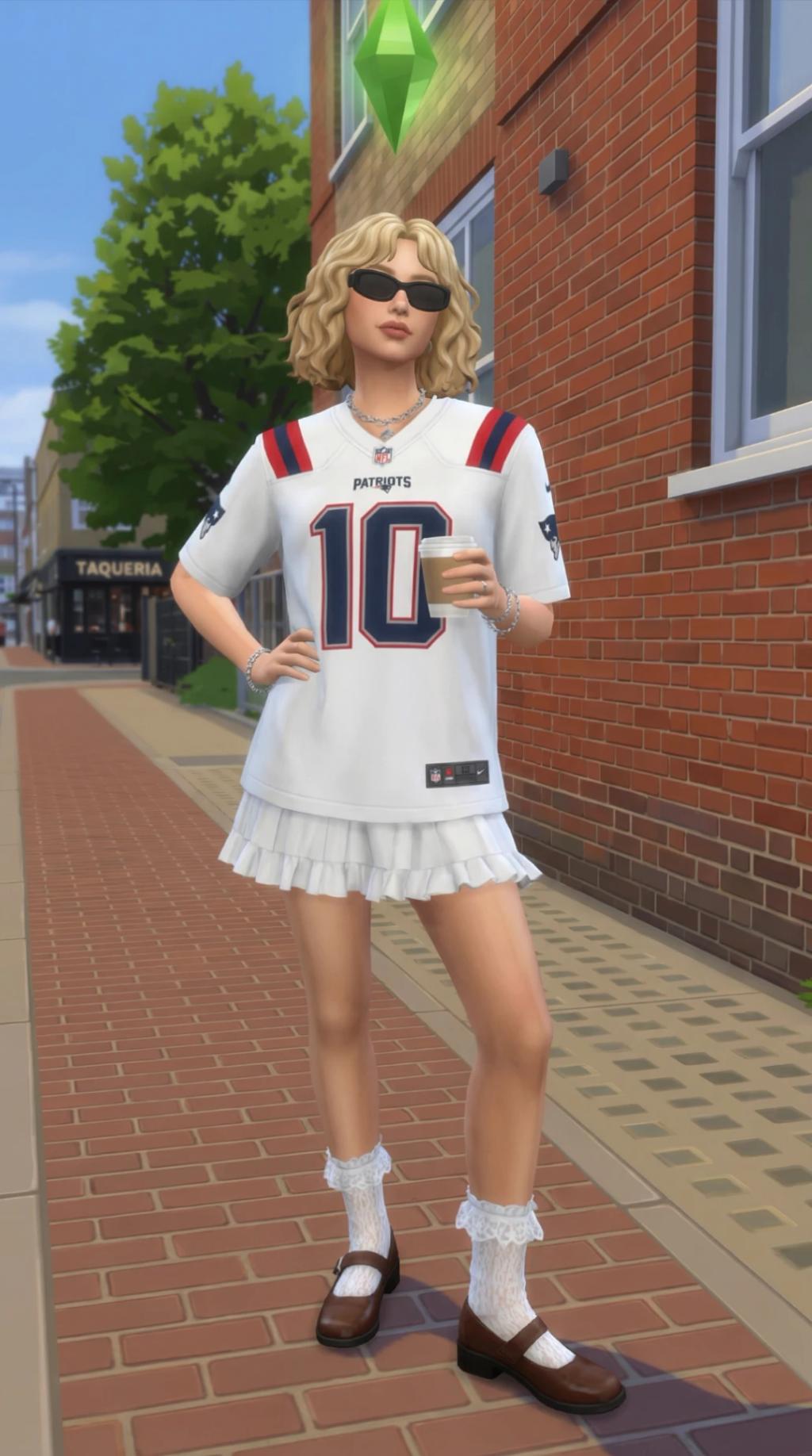 Sims 4 Game Scene AI generated image example