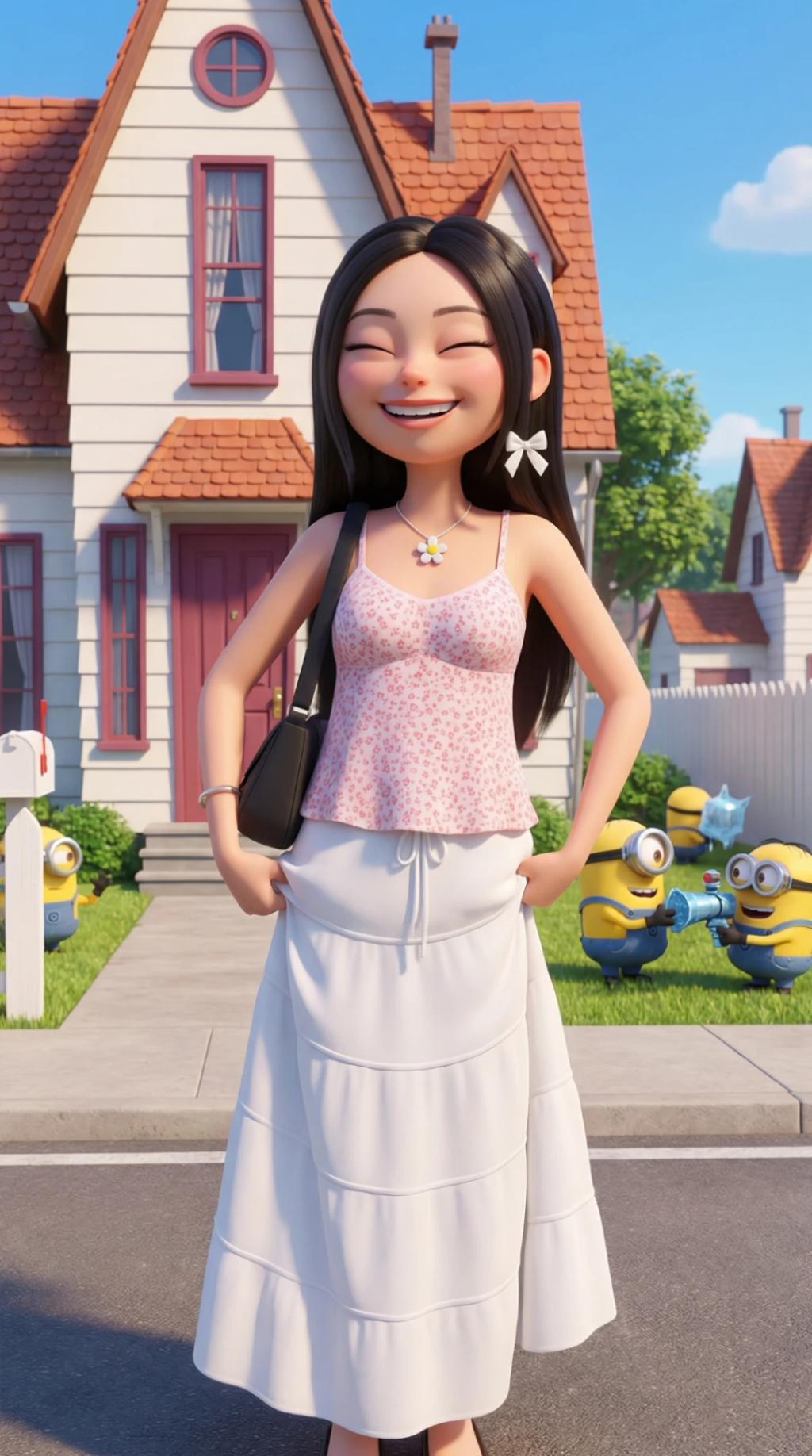 Despicable Me 4 (2024) Cartoon Human Character AI generated image example