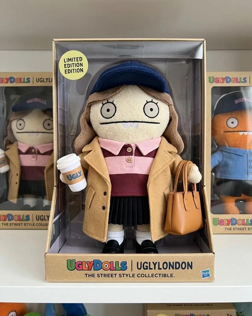 Uglydolls Designer Plush Figure Transformation AI generated image example