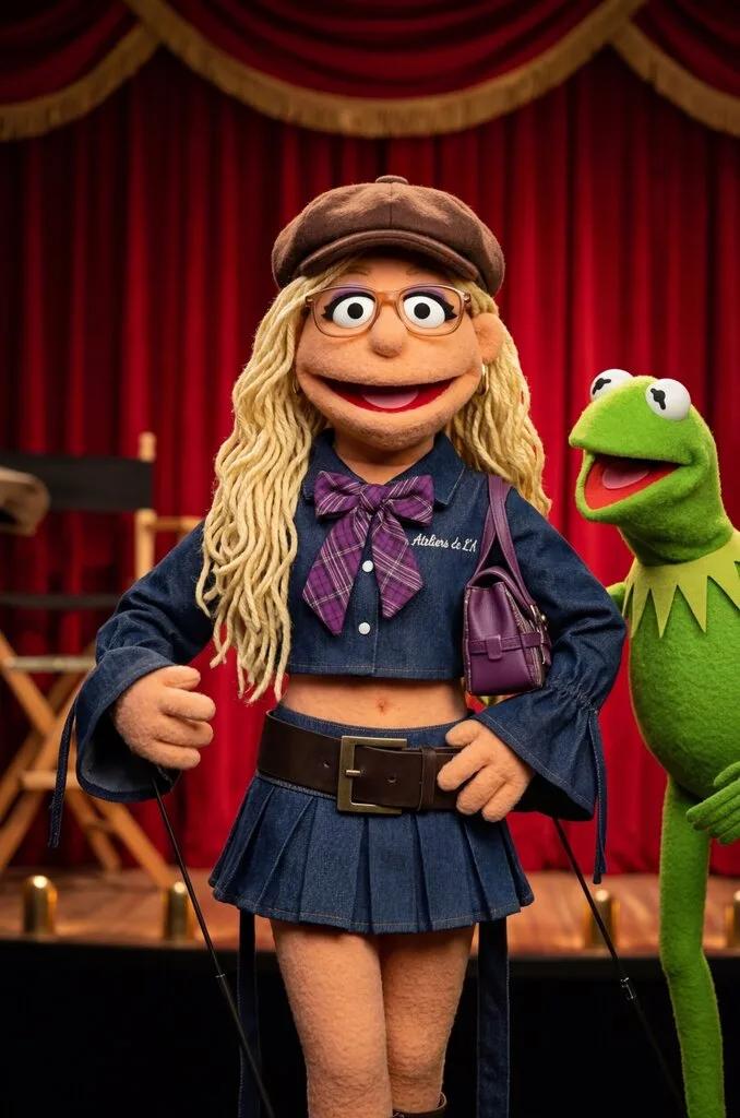 Muppets Character Transformation AI generated image example