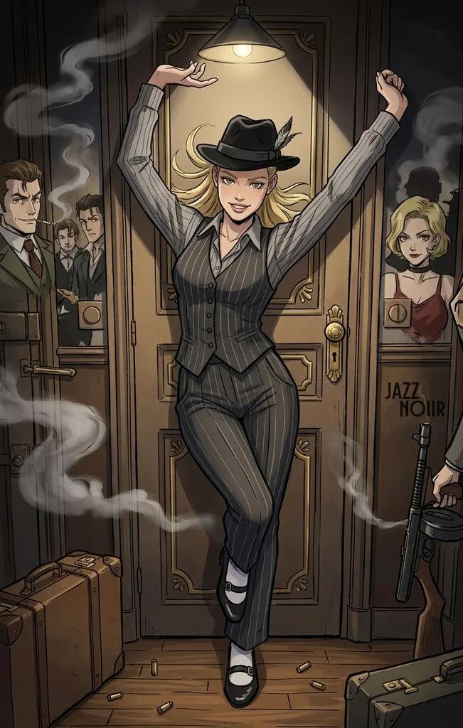 Baccano! Jazz Noir Character AI generated image example