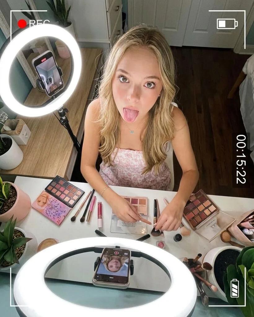 Overhead Desk Makeover POV Effect AI generated image example