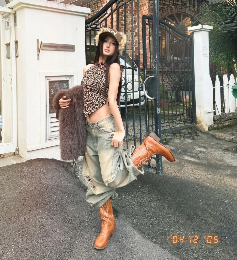 Retro Digicam Birthday Flash Filter AI generated image example