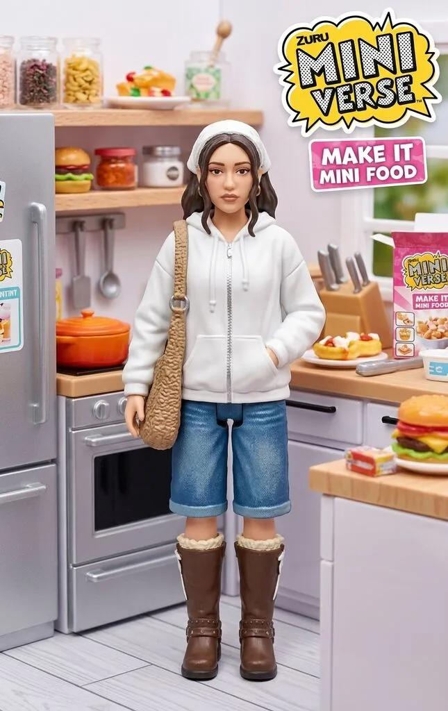 Zuru Miniverse Tiny Kitchen Figure AI generated image example
