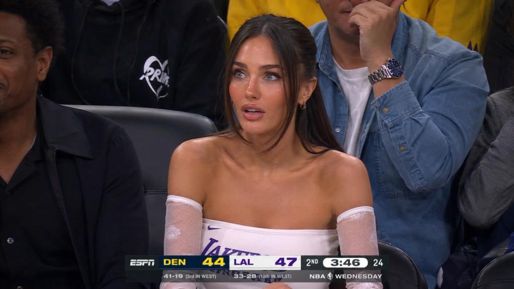 NBA Game TV Broadcast Shot AI generated image example
