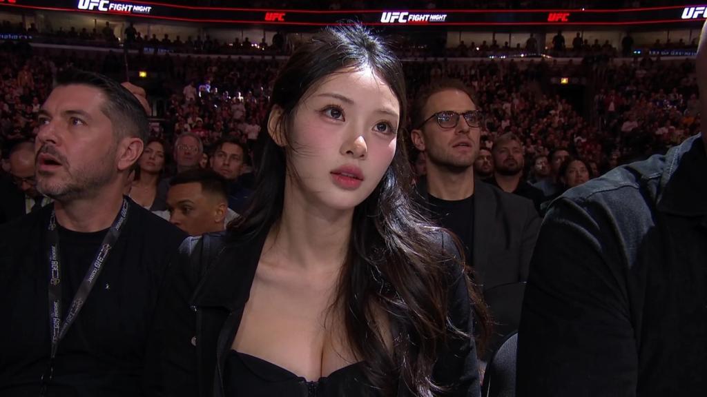 UFC Fight TV Broadcast Shot AI generated image example