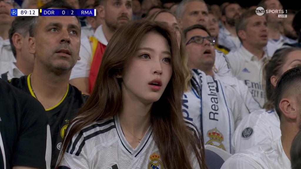 Champions League Final Match TV Broadcast Shot AI generated image example