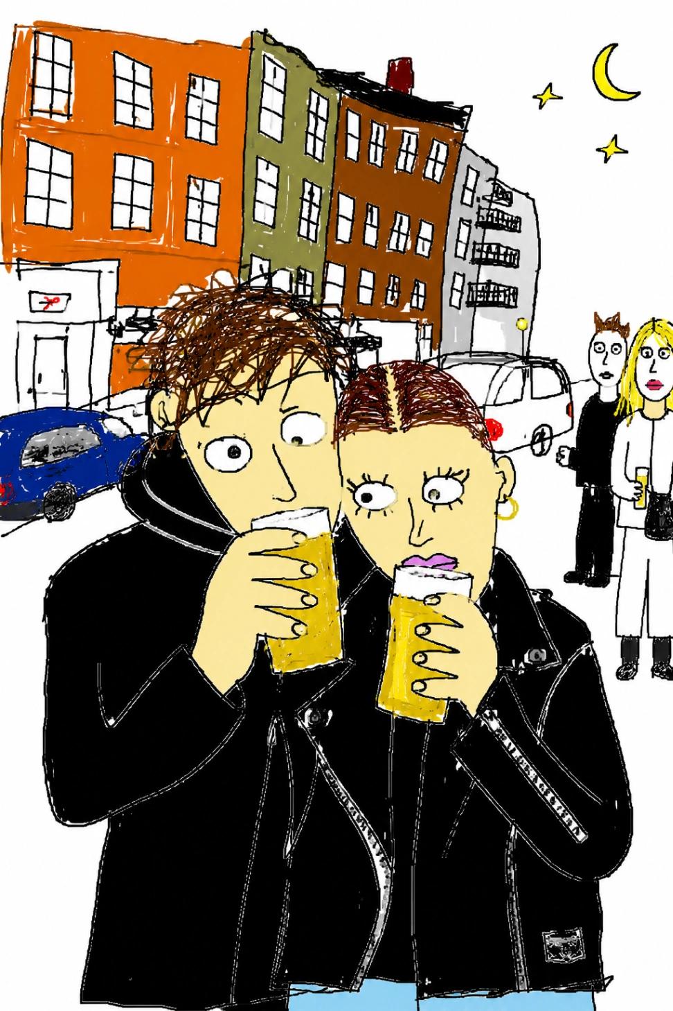 Clumsy MS Paint Drawing AI generated image example