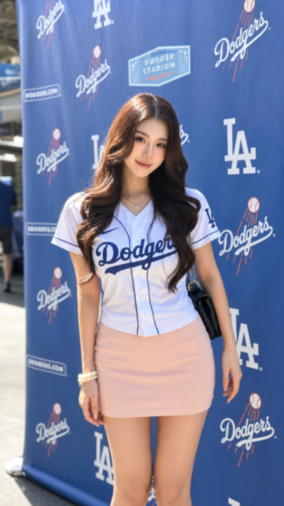 MLB Game Day Photo Wall AI generated image example